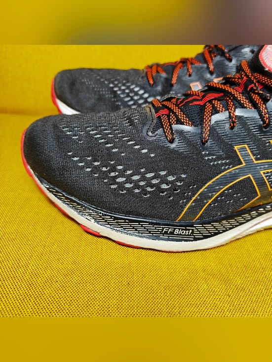 ASICS GEL-Kayano 28 Mens Black Clay Grey Running Sneakers Shoes Size 11.5 main image 8